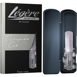 Légère Reeds Premium Synthetic Woodwind Reed, Bb Clarinet, European Cut