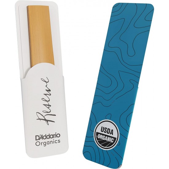 D'Addario Organic Reserve Bb Clarinet Reeds - Reeds for Clarinet - The First & Only Organic Reed - 10 Pack