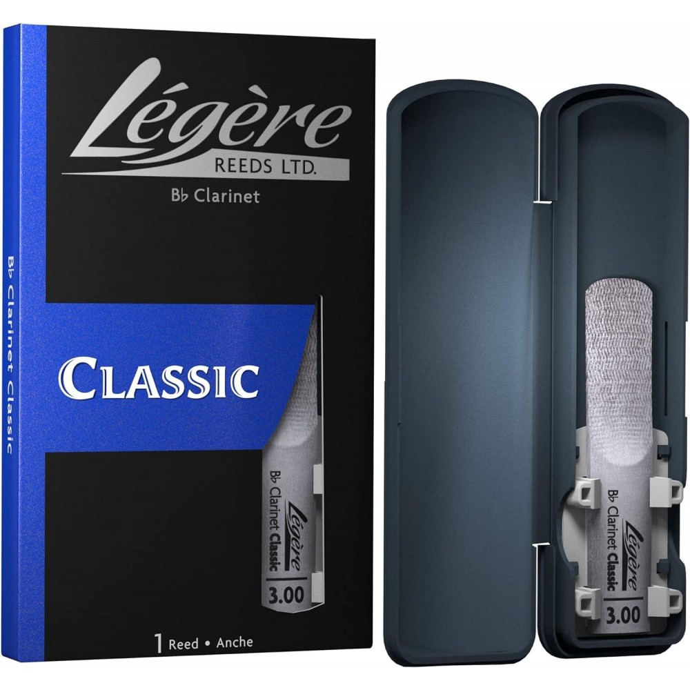 Légère Reeds Premium Synthetic Woodwind Reed, Bb Clarinet,