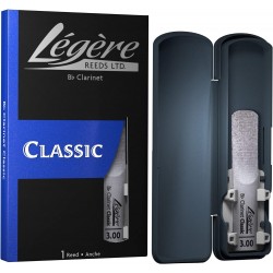 Légère Reeds Premium Synthetic Woodwind Reed, Bb Clarinet, Classic