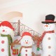 Snowman Child Man Christmas Decoration Foam Parental Suit Dolls Family Window