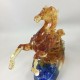 Amore Jewell Soaring aspirations Horse Home ornament Gift Liuli Crystal Glass