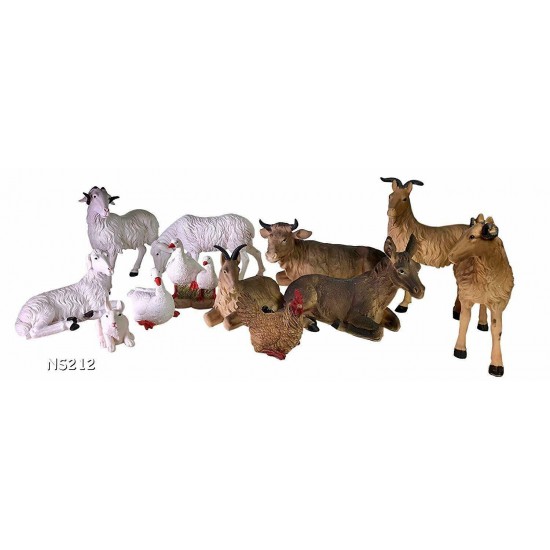 Nativity Set Animal Collection (Cow,Donkey,La