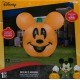 Gemmy Disney 9.5 ft Halloween Mickey Mouse Jack O Lantern Pumpkin Inflatable NIB