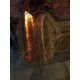 54” Fiber Optic Scarecrow Pumpkin Witch Hat JOL Fall Hay Halloween Trendmasters