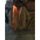 54” Fiber Optic Scarecrow Pumpkin Witch Hat JOL Fall Hay Halloween Trendmasters