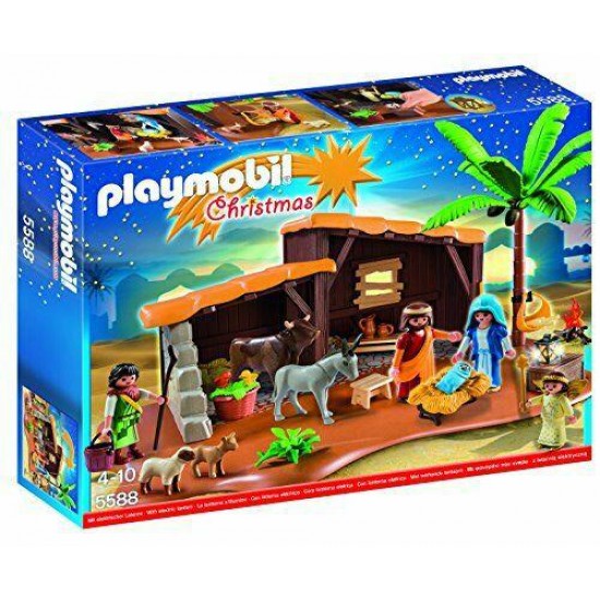 Playmobil 5588 Christmas Nativity Stable with Manger