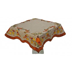 Thanksgiving Autumn Overlay Fall Tablecloth - Katherine’s Collection 08-581000