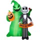 Jack Skellington Oogie Boogie Nightmare Before Christmas Airblown Inflatable