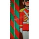 (2) Vintage Holiday House Door & Wall Plaque 3D Hanging Retro Toy Soldier 48