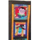 Creepy Halloween Quilted Banner