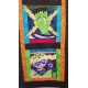 Creepy Halloween Quilted Banner