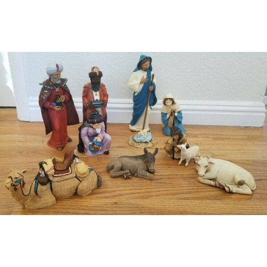 Leo Price, 10 piece Millennium Nativity LDT 137/2000 sets. Prestige Designs  IOB