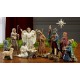 Nativity Scene Set 11-Piece 7-Inch Christmas Baby Jesus Holy Family Three Kings