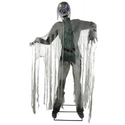 Halloween LifeSize ANIMATED TWITCHING GHOUL ZOMBIE Haunted House Decoration Prop