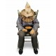 4.5' Motion & Sound Activated Resting Scarecrow Animatronic Halloween Decoration