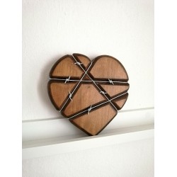 Valentine's day gift Wall heart decor steampunk sacred for him her girlfriend