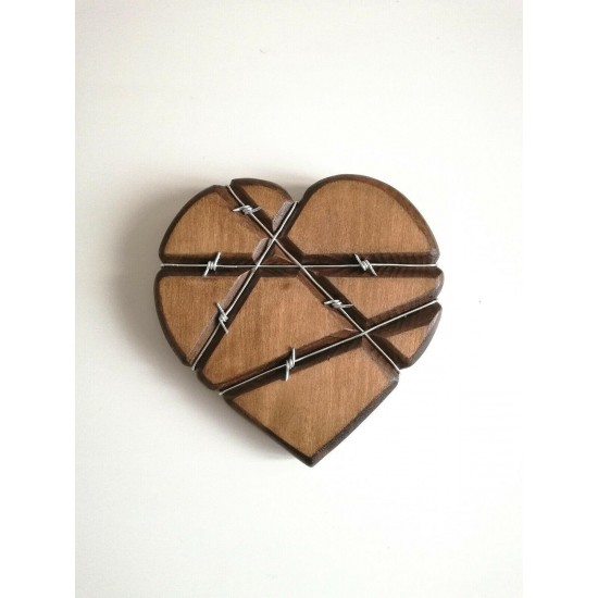 Valentine's day gift Wall heart decor steampunk sacred for him her girlfriend