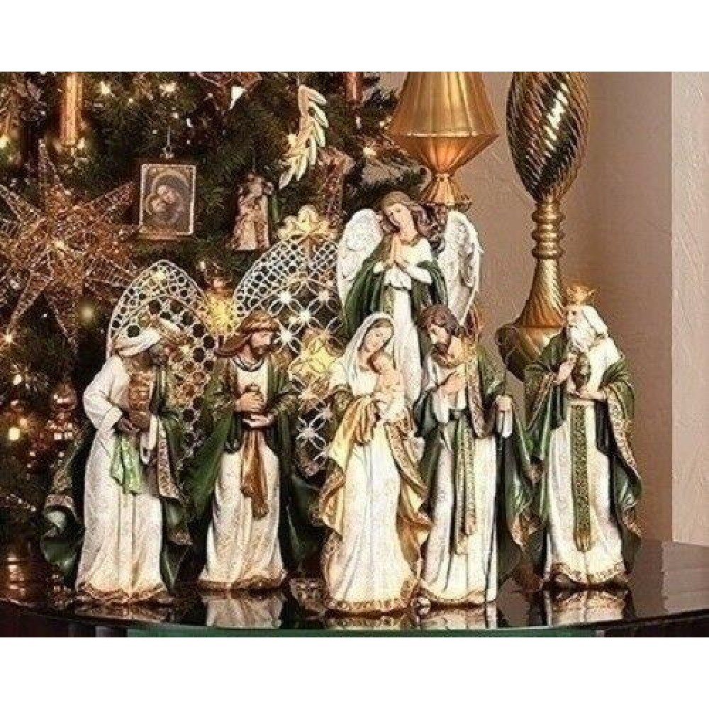 Classic Large Nativity Set by Roman Inc. ~~ Christmas ...