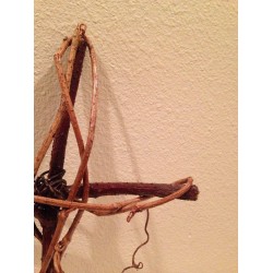 Cross Homemade From Real Vines Christmas Easter Decor 19