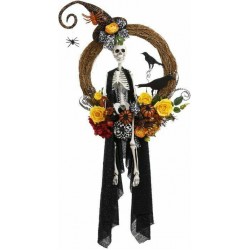 Mark Roberts Skeleton Witch Wreath - 20