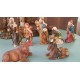 MAGNIFICENT DETAILS CHRISTMAS NATIVITY SET CHECHE MANGER BABY JESUS MUST SEE