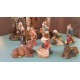 MAGNIFICENT DETAILS CHRISTMAS NATIVITY SET CHECHE MANGER BABY JESUS MUST SEE