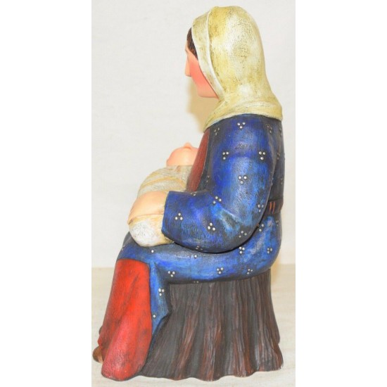 Christmas Nativity Set Holy Family MARY Baby Jesus Leo Smith Our Town Dept 56