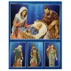 KIRKLAND SIGNATURE 13 PC. HAND PAINTED NATIVITY SET *NIOB*