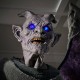 HALLOWEEN ANIMATED DECOR 7.5' Winged Devil Demon Animatronic Motion Sensor LED