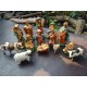 Gold plated Christmas Nativity Scenes Crib Figures (Brown Thomas)