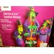 Halloween 6 ft LED Fire and Ice 3 Witches with Cauldron Projection Inflatable