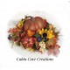 Rustic Pumpkin Fall Floral Arrangement Thanksgiving Centerpiece Custom Design