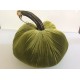 14” Chartreuse Original Velvet Plush Pumpkin Autumn Harvest Thanksgiving