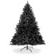 Halloween Christmas Tree Black Gothic Spooky Creepy Decoration Folding Hallows