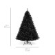 Halloween Christmas Tree Black Gothic Spooky Creepy Decoration Folding Hallows