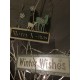 Reindeer X-Mas and Winter Wishes Christmas wall plaques with Glitter & Sparkle