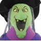 HALLOWEEN INFLATABLE DECOR 6 Ft Witches with Cauldron LED Lights