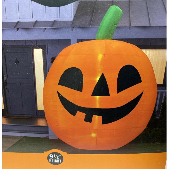 Inflatable Pumpkin 9 1/2 Foot Tall Halloween Hyde & EEK! Boutique 