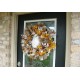 Darling Woodland Owl Fall Deco Mesh Front Door Wreath Halloween Decoration Decor