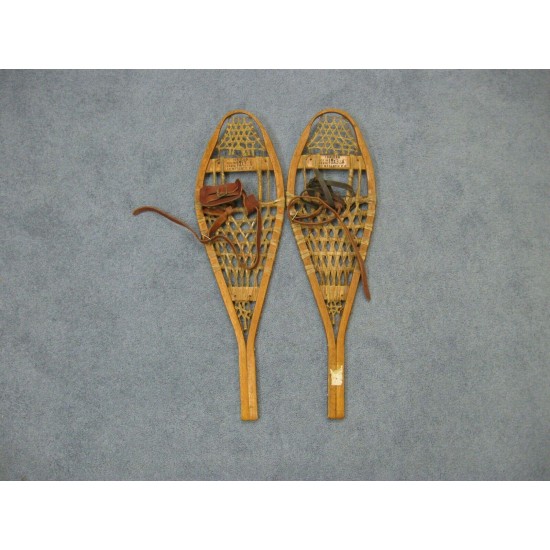 Authentic Vintage Pair of Snowshoes Used Gallery (47-90-G166) ET