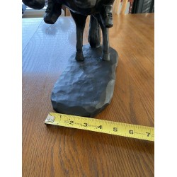 NEW- Headless Horseman Ichabod Crane Sleepy Hollow Statue Black Halloween