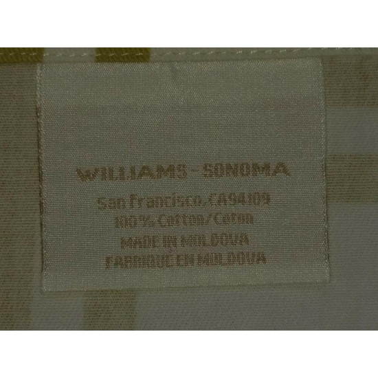 Williams Sonoma Botanical Pumpkin Napkins Fall Autumn Thanksgiving Linens Set 11