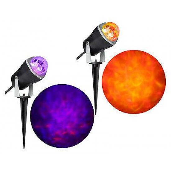 Halloween Light Show Projections- Pack of 8