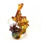 Amore Jewell Wealth & Happiness Horse home decoration gift Liuli Crystal Glass