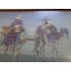 Christmas Three Wise Men Bethlehem Picture Cross-stitch Matted Ornate Framed