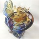 Amore Jewell Dragon Blessing & Good Luck Fengshui Ornament Liuli Crystal Glass