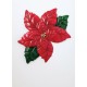 Poinsettia Wall Sculpture Large 37