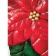 Poinsettia Wall Sculpture Large 37