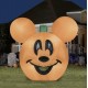 Gemmy Disney 9.5 FT Halloween Mickey Mouse Jack O Lantern Pumpkin Inflatable